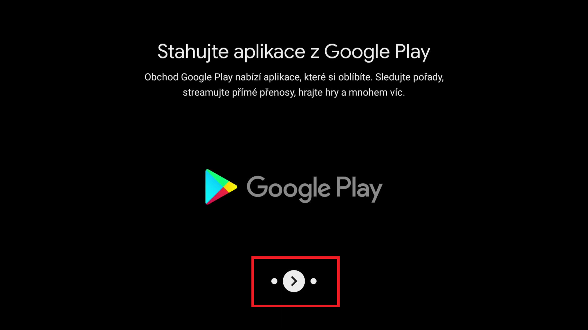 Prohlédnutí nových funkcí - Google Play