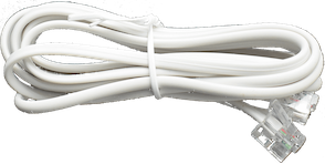 Bílý kabel