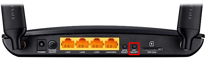 Tlačítko pro vypnutí/zapnutí