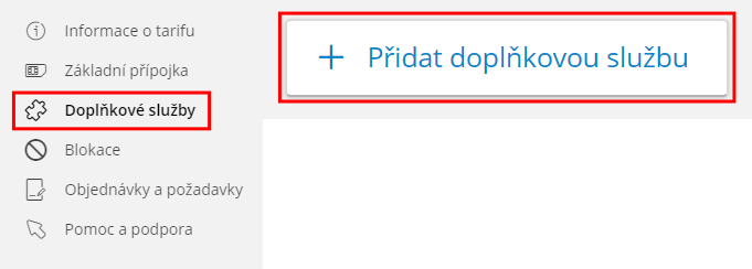doplňková služba