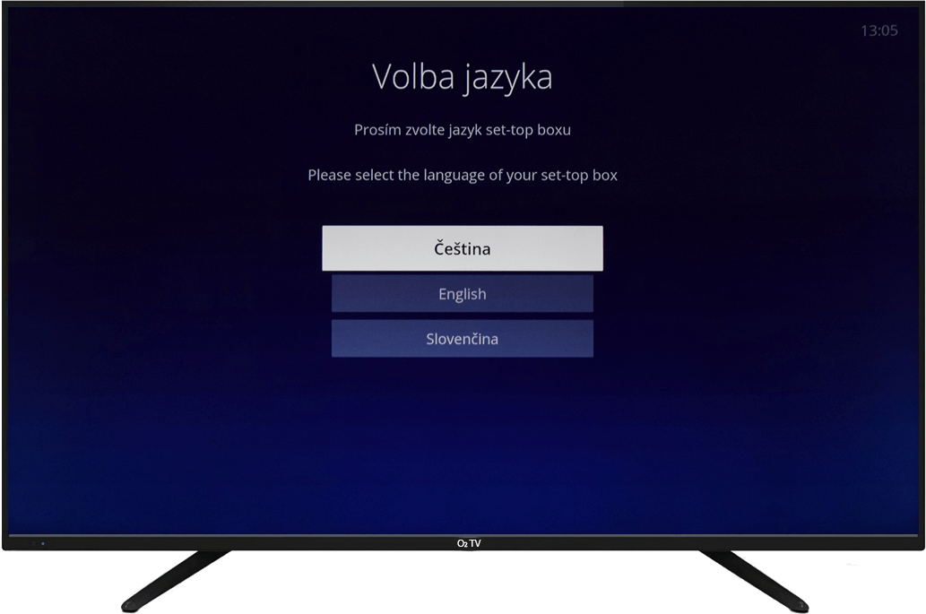 Volba jazyka