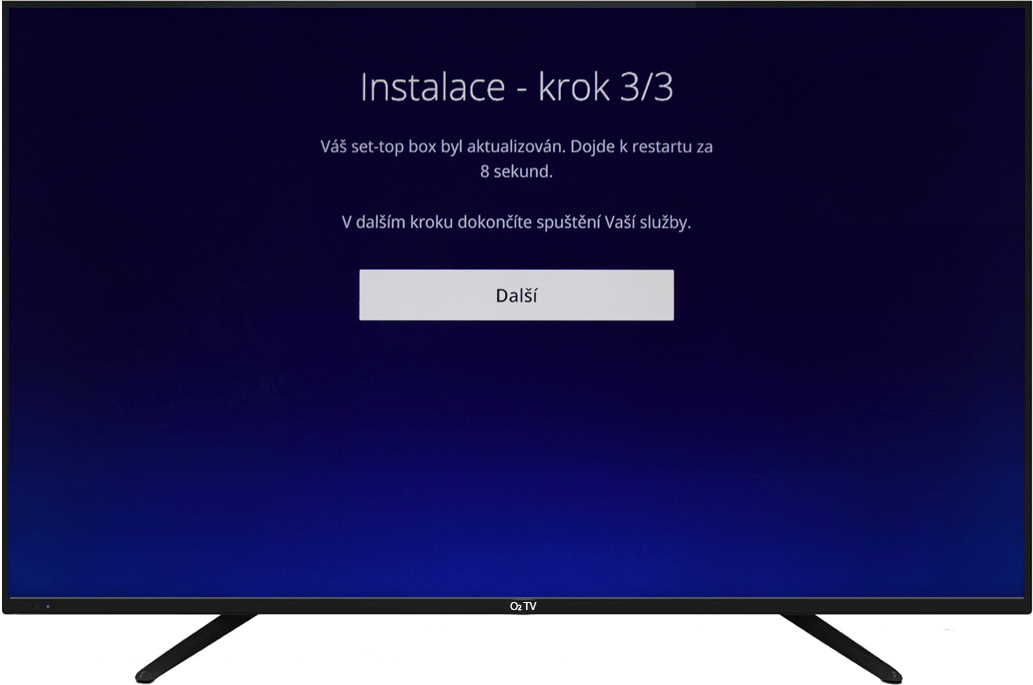 Restartování set-top boxu