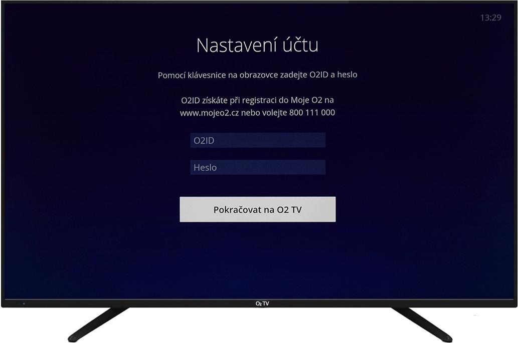 Opětovné zadání O2 ID
