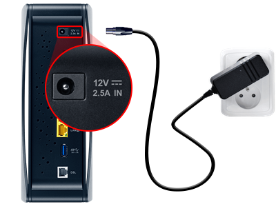 Zapojení napáječe