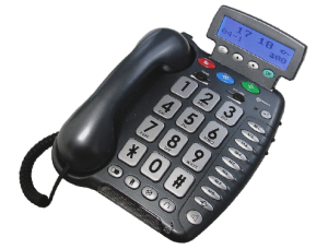Telefon ClearSound 400 vhodný pro tělesně postižené