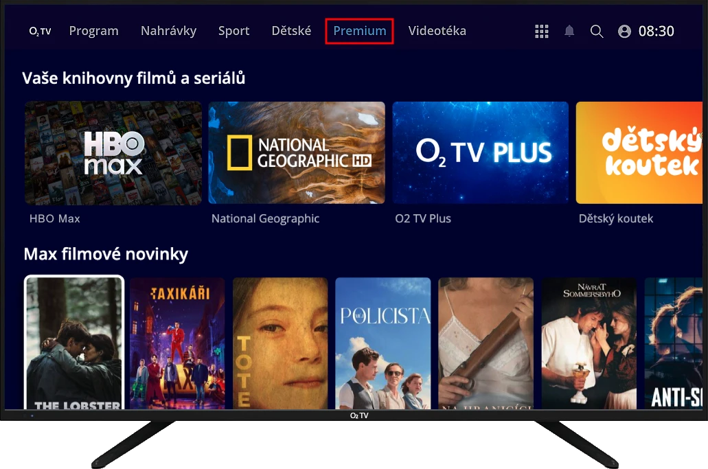 Náhled podpora HBO Max