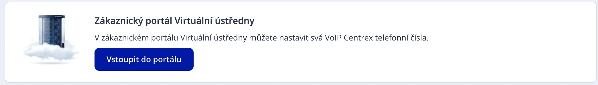 přihlášení ip centrex