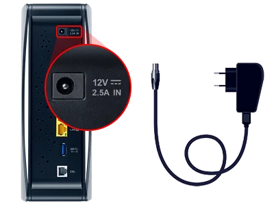 O2 Smart Box 2 napájecí adaptér