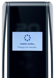 Obrazovka O2 Smart Boxu 2: Připojování k internetu