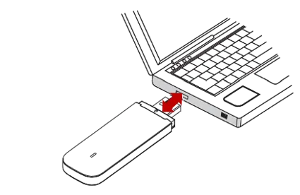 Vytažení modemu z USB portu