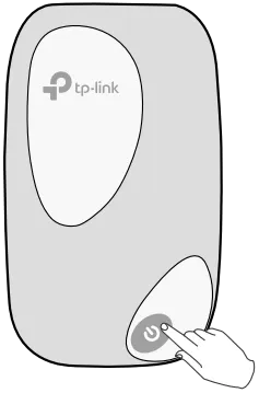 V pravém dolním rohu podržte tlačítko „Power“, dokud nezhasnou všechny kontrolky.