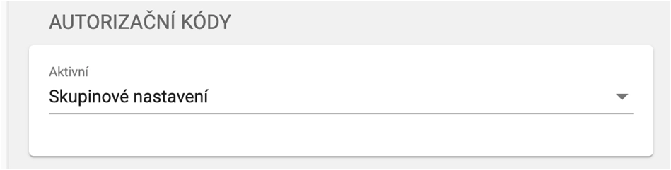 Autorizační kódy