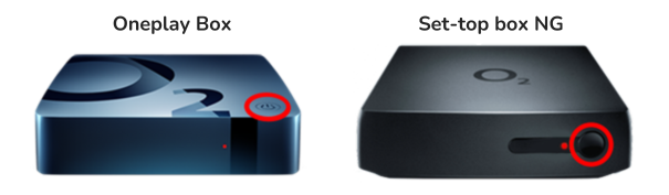 Oneplay a O2 set-top box