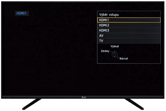 TV vstup HDMI