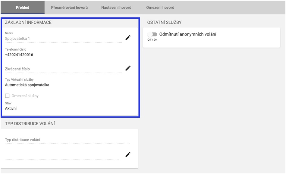 základní informace