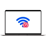 Ikona nízké rychlosti internetu