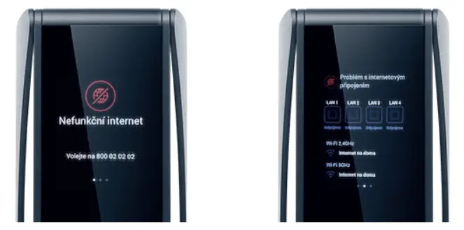 Nefunkční internet na O2 Smart Box 2