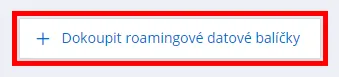 Dokoupení roamingových datových balíčků