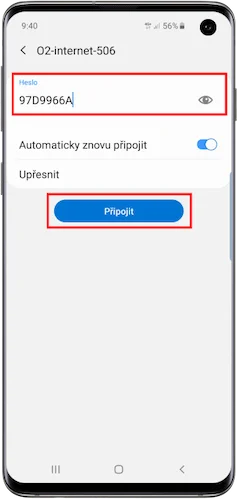 Insatalace aplikace O2 Smart Box