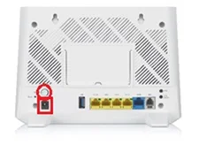 Zapojení modemu Zyxel O2 GateWay do zásuvky