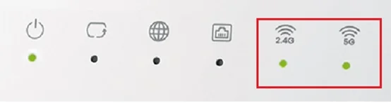 Kontrolky na modemu Zyxel