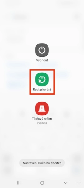 Restart telefonu