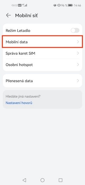 Mobilní data