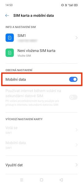 Mobilní data