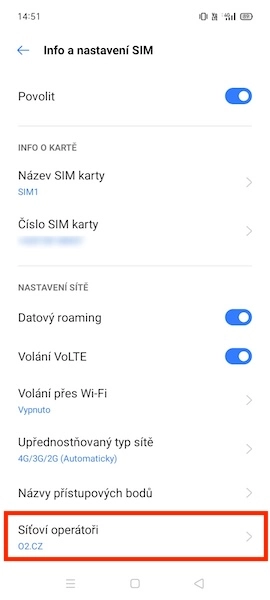 Síťový operátoři