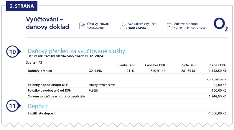 Vyúčtování strana 2