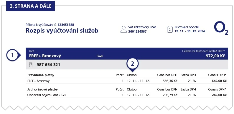 Vyúčtování strana 3