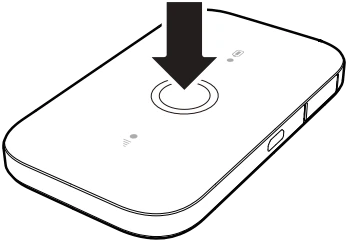 Zapnutí modemu tlačítkem