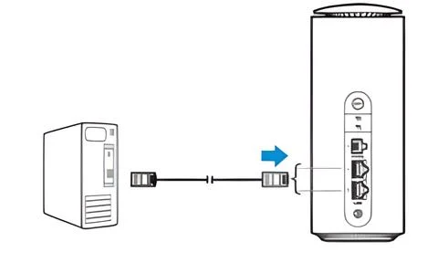 Připojení O2 5G Boxu ke zdroji elektřiny