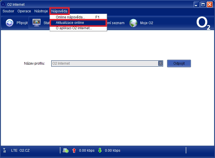 Aktualizace modemu Huawei E3372H krok 3