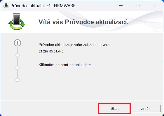 Aktualizace modemu Huawei E3372H krok 8