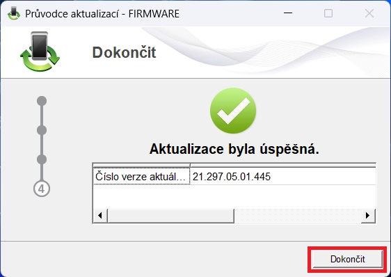 Aktualizace modemu Huawei E3372H krok 9