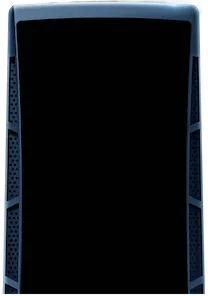 Pohled na vypnutý panel routeru