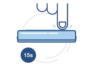 Stisknutí funkčního tlačítka na 15s
