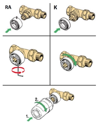 Návod k instalaci chytré hlavice