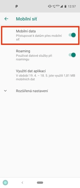 Mobilní data