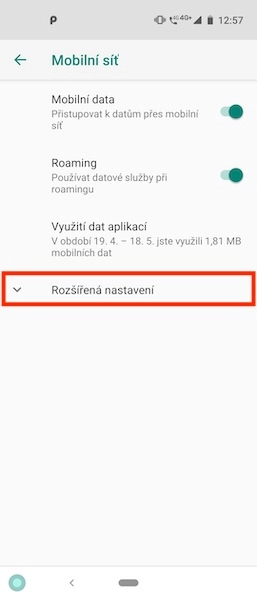 rozšířený režim