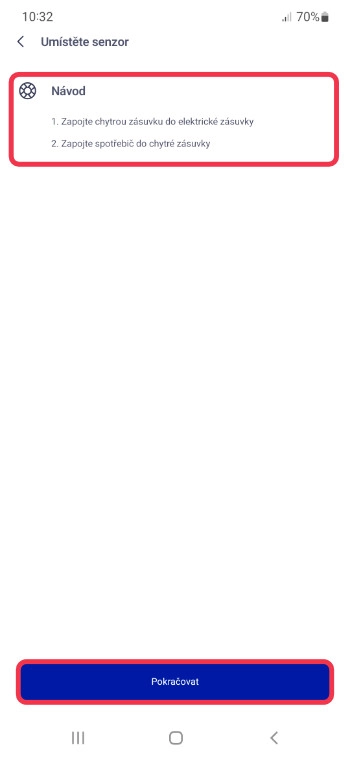 Spárování chytré zásuvky a O2 Smart Boxu