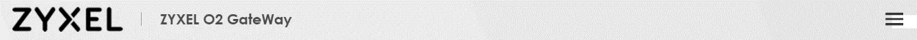 Zyxel navbar