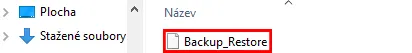 Backup Restore