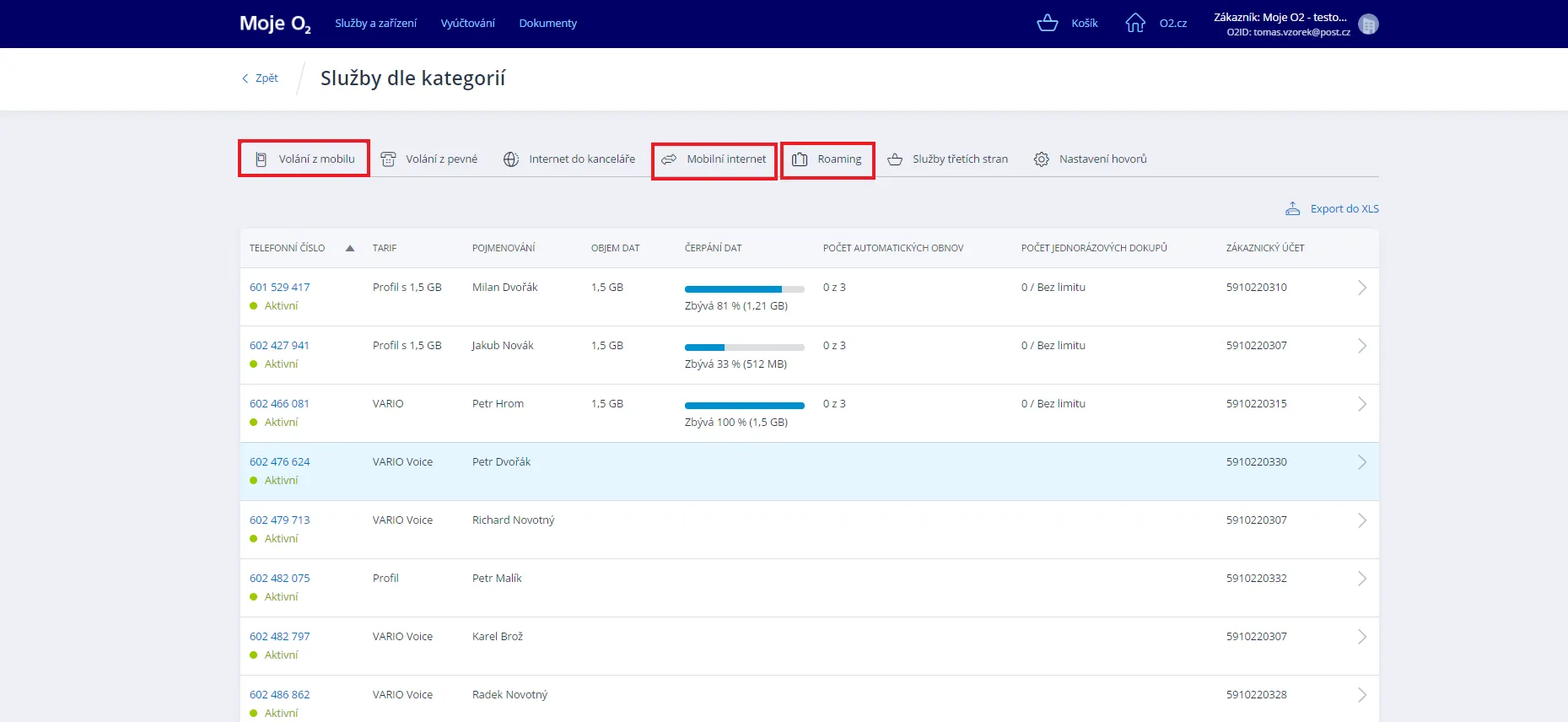 obrázek zobrazení záložek