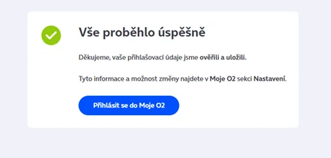 Návod: Změna zapomenutého e-mailu pro přihlášení do Moje O2