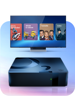 O2 TV Box se systémem AndroidTV