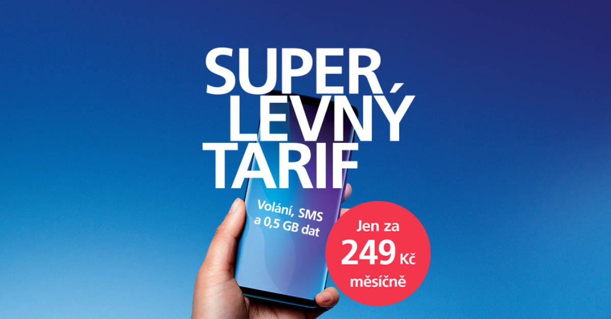 O2 Levný tarif s neomezeným voláním pro seniory nebo studenty