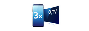 Rodinný tarif: balíček obsahuje 3× tarif a O2 TV