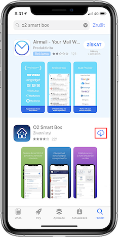 smartbox - stazeni app